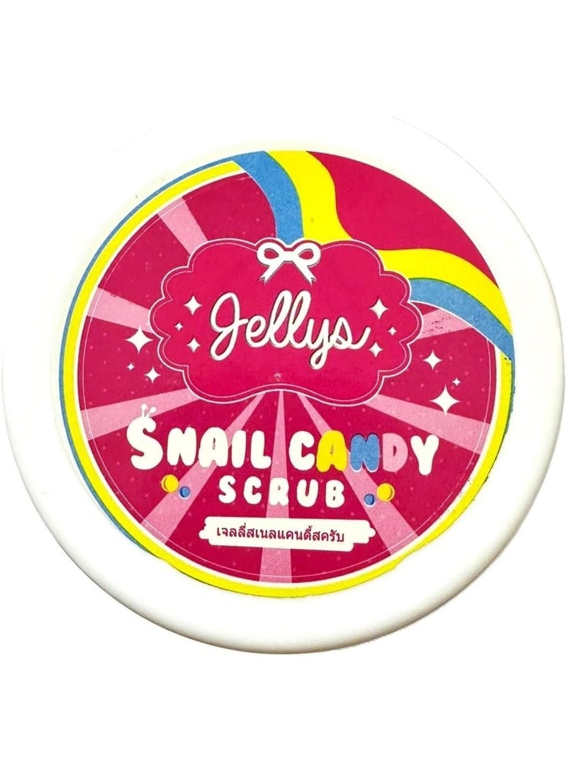 Jellys Body Scrub, Snail Candy Scrub For Body 6 Balls,300G - Image 5